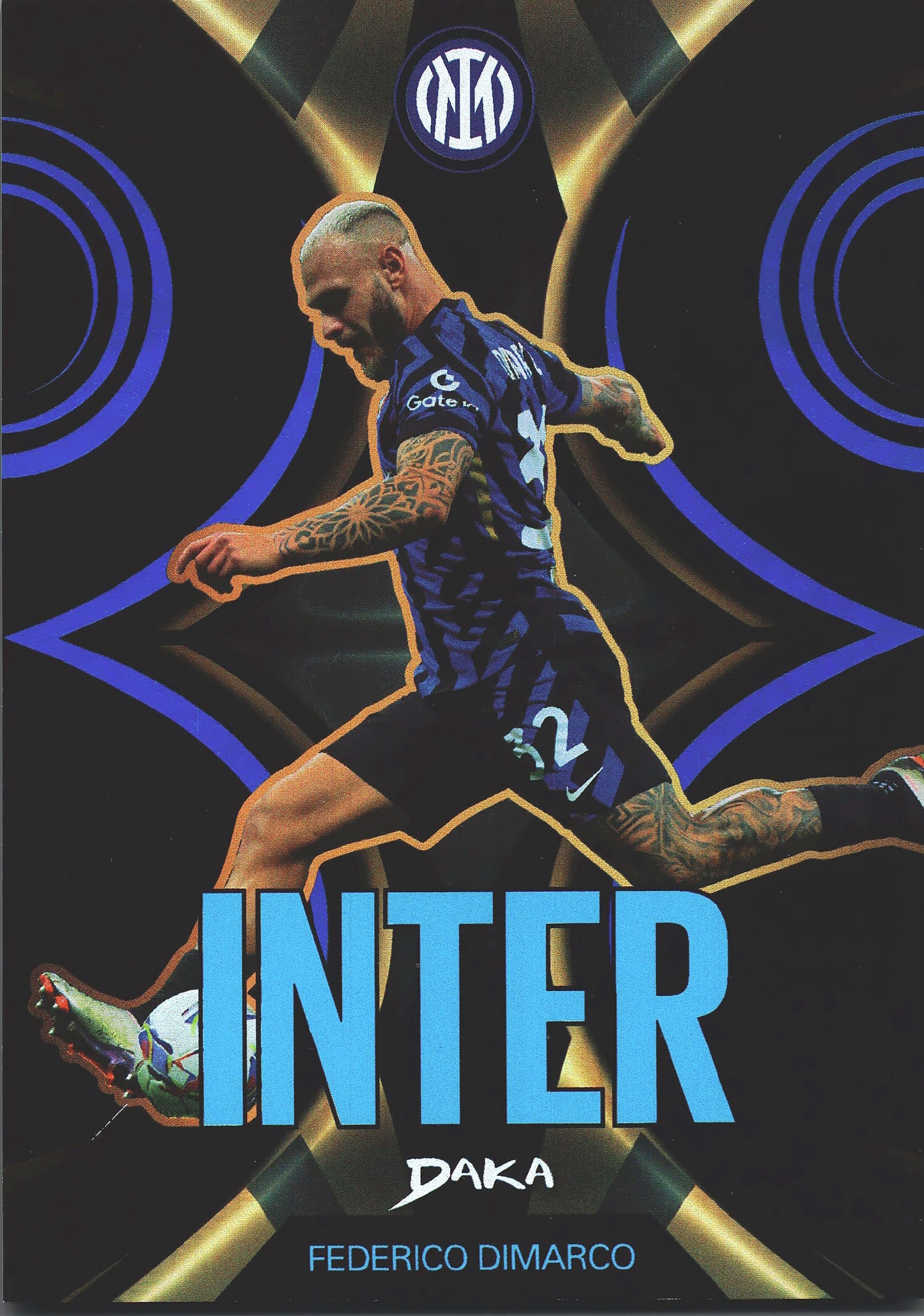 2025 Daka Inter Milan Federico Dimarco /149 #SG-10 Inter Milan