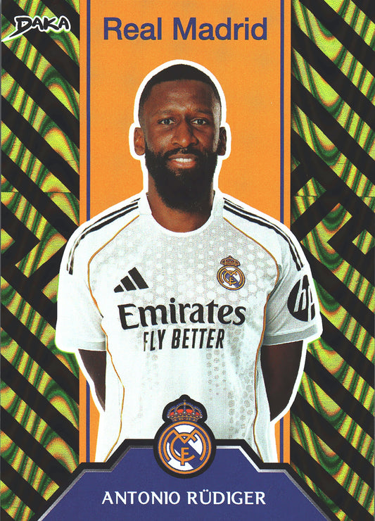 2025 Daka Real Madrid Antonio Rudiger /199 #TP-21 Real Madrid
