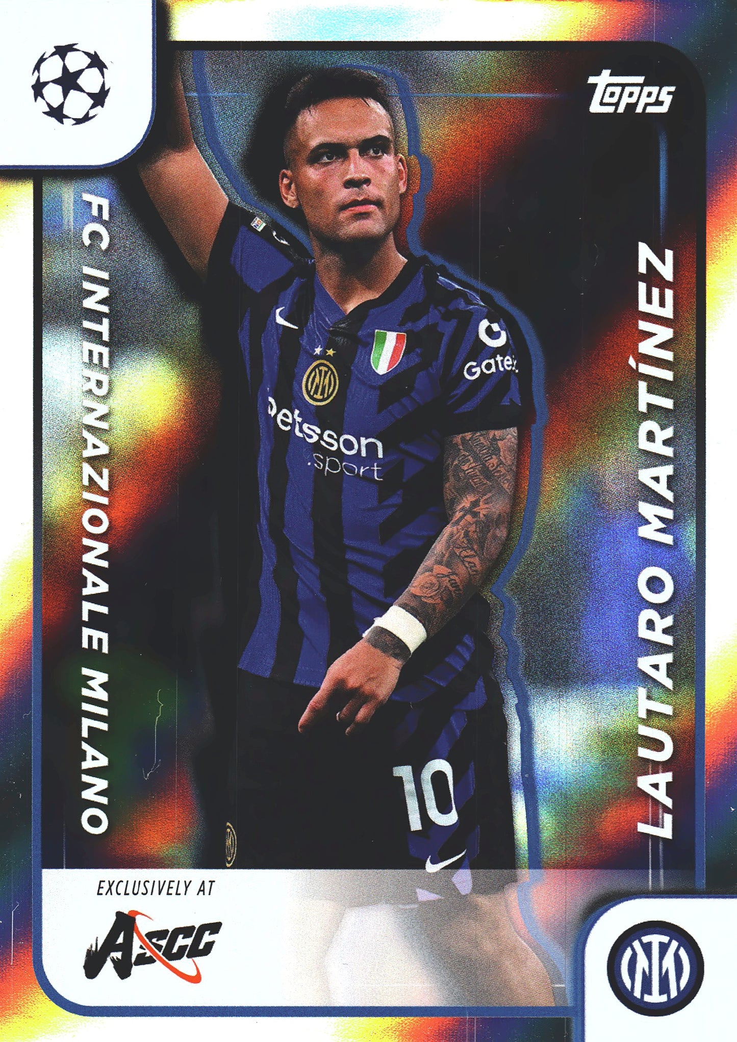 2024 Topps ASCC Macao Lautaro Martinez #4 Inter Milan