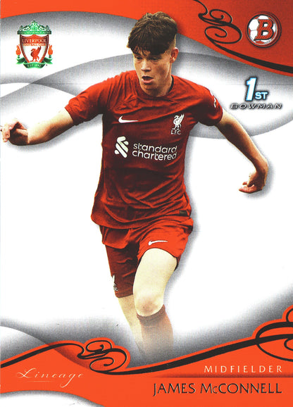 2022 Topps Lineage Liverpool James McConnell 1st #8 Liverpool