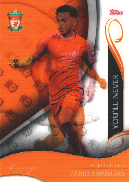 2022 Topps Lineage Liverpool Lenticular Fabio Carvalho / John Barnes #LL-02