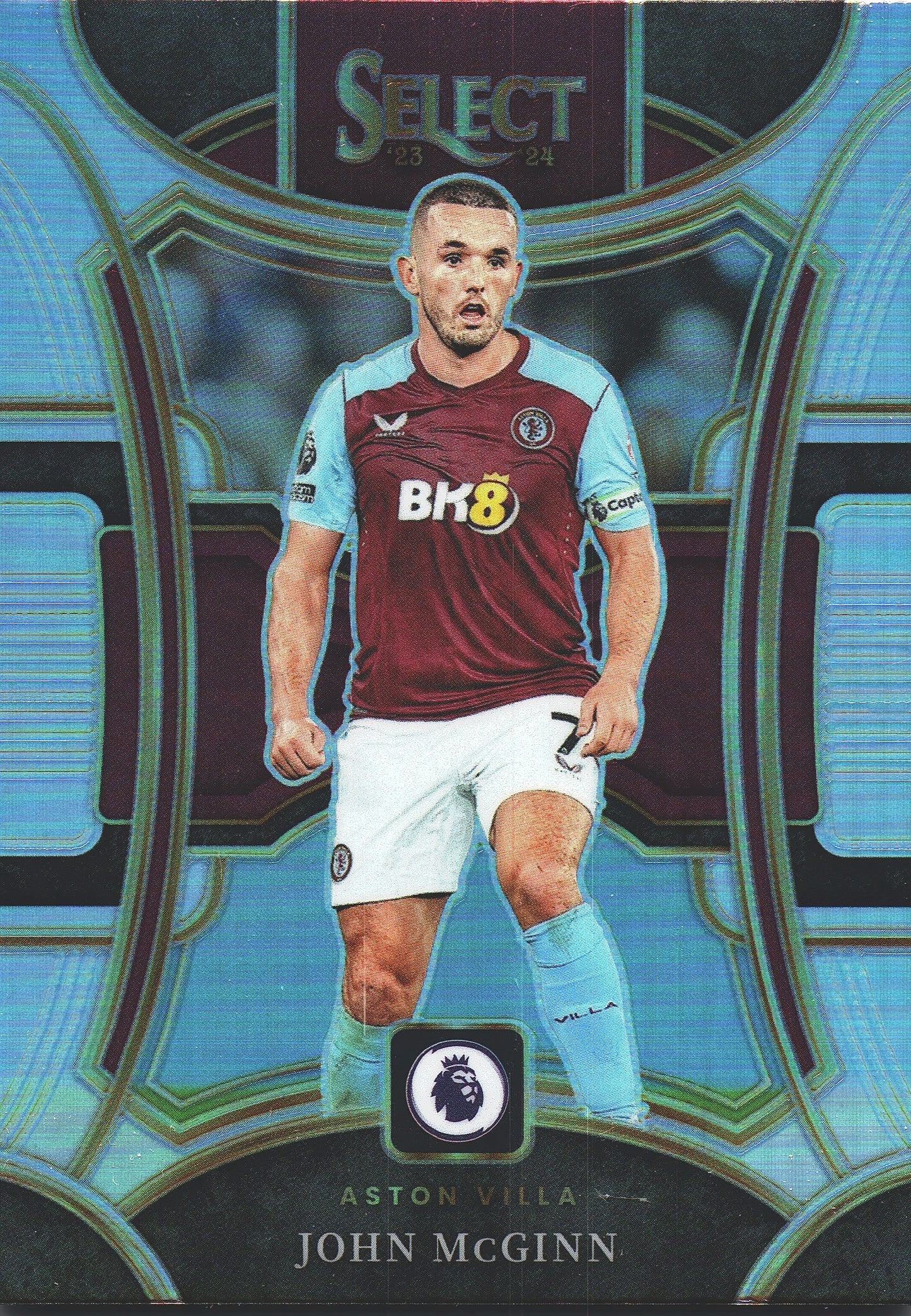 2023 Panini Select Premier League Silver John McGinn #113 Aston Villa