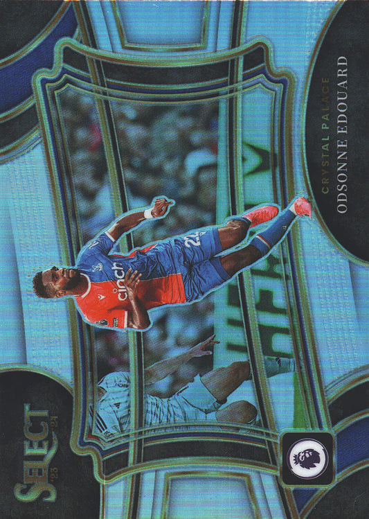 2023 Panini Select Premier League Silver Odsonne Edouard #208 Crystal Palace