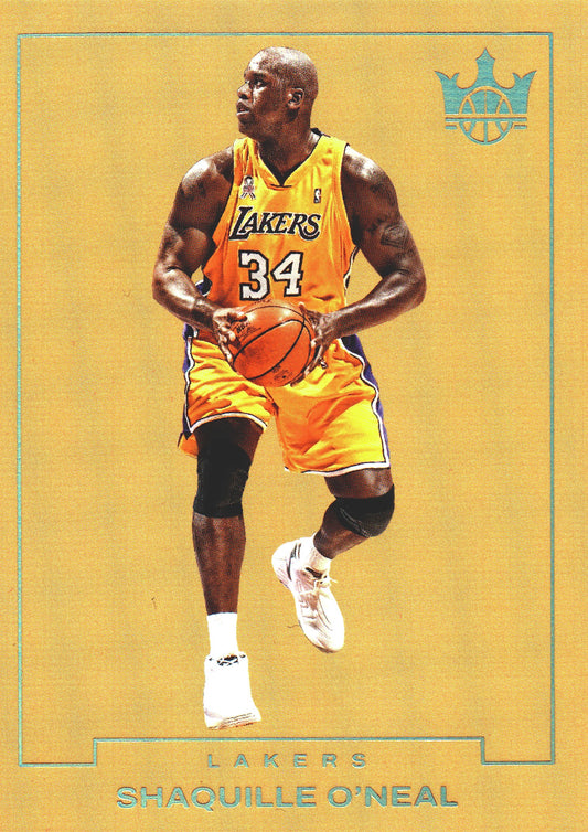 2024 Panini Court Kings Blank Slate Shaquille O'Neal #30 Los Angeles Lakers
