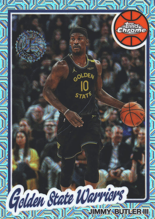 2025 Topps NBA 1980-81 Topps Chrome Mojo Jimmy Butler III #TC-JBU Golden State Warriors