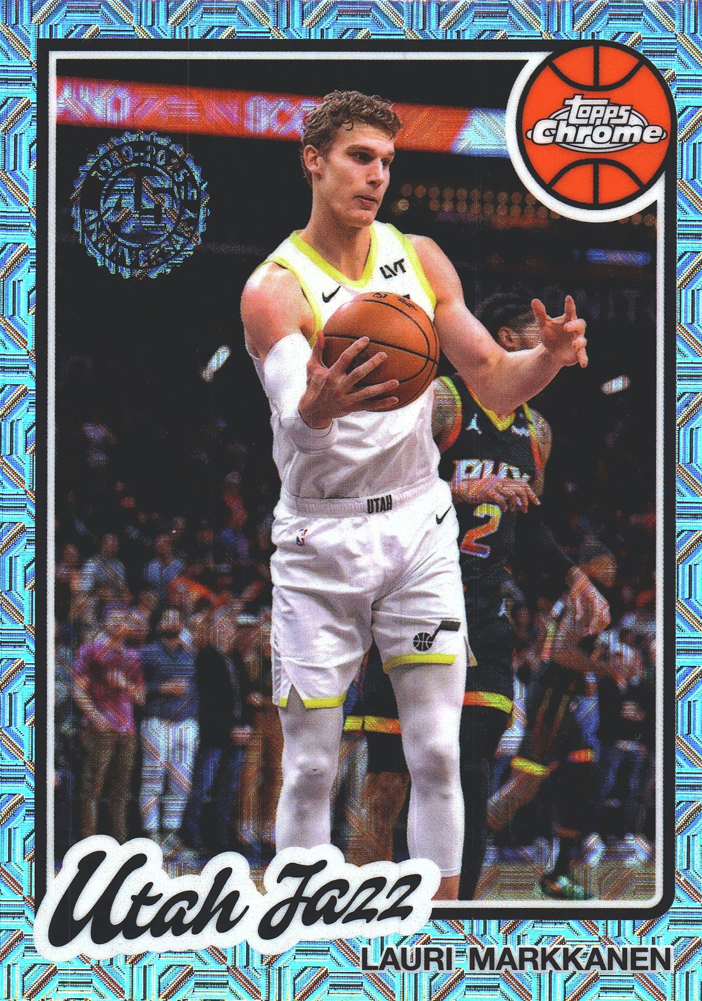 2025 Topps NBA 1980-81 Topps Chrome Mojo Lauri Markkanen #TC-UZ Utah Jazz