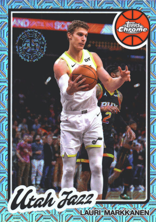 2025 Topps NBA 1980-81 Topps Chrome Mojo Lauri Markkanen #TC-UZ Utah Jazz