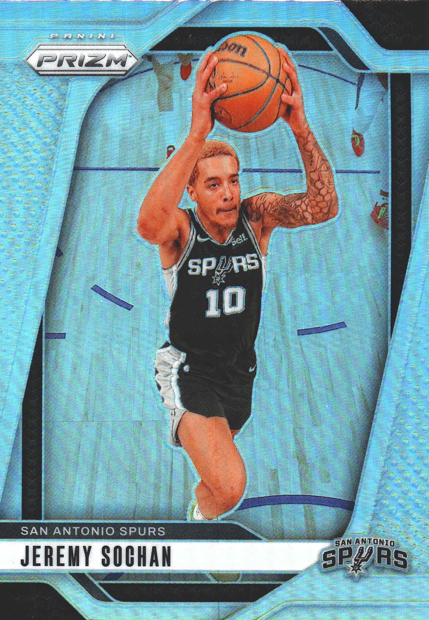 2024 Panini Prizm Silver Jeremy Sochan #23 San Antonio Spurs