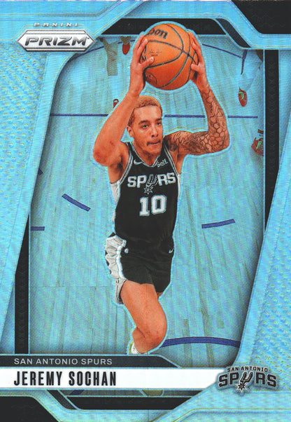 2024 Panini Prizm Silver Jeremy Sochan #23 San Antonio Spurs