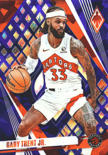 2023 Panini Phoenix Blue Ice Gary Trent Jr. #87 Toronto Raptors