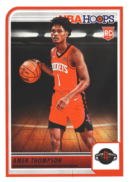 2023 Panini Hoops Amen Thompson RC #242 Houston Rockets