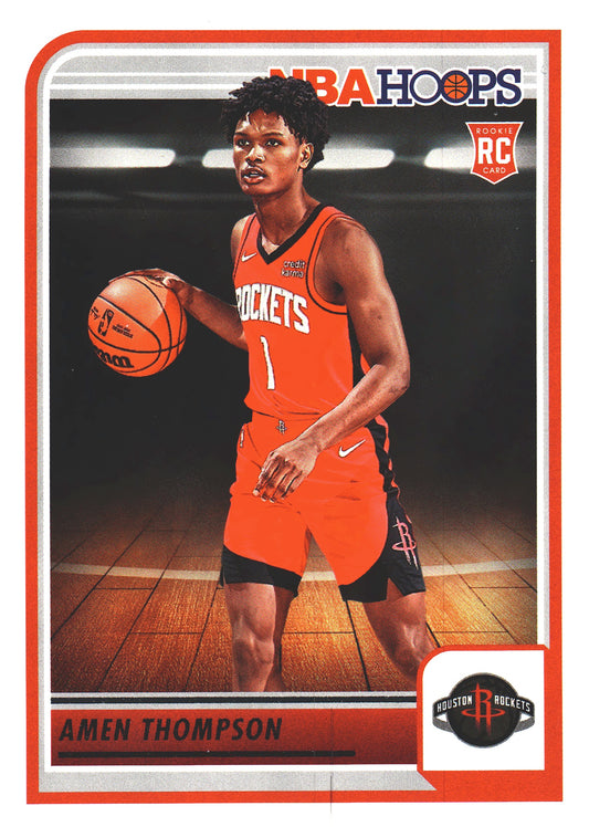 2023 Panini Hoops Amen Thompson RC #242 Houston Rockets