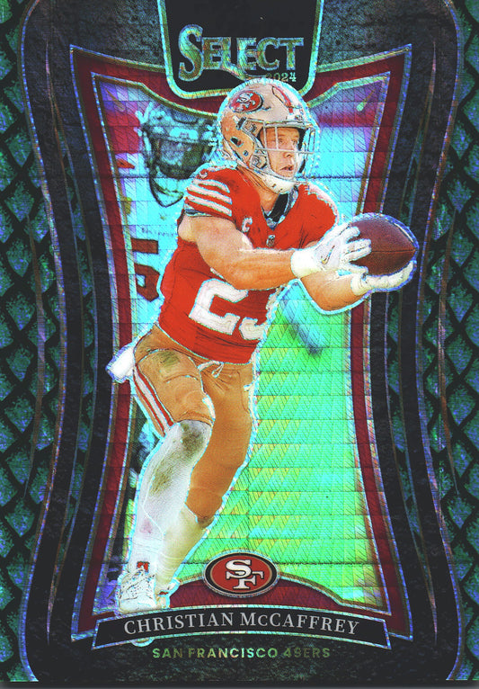 2024 Panini Select Dragon Scale /81 Christian McCaffrey San Francisco 49ers