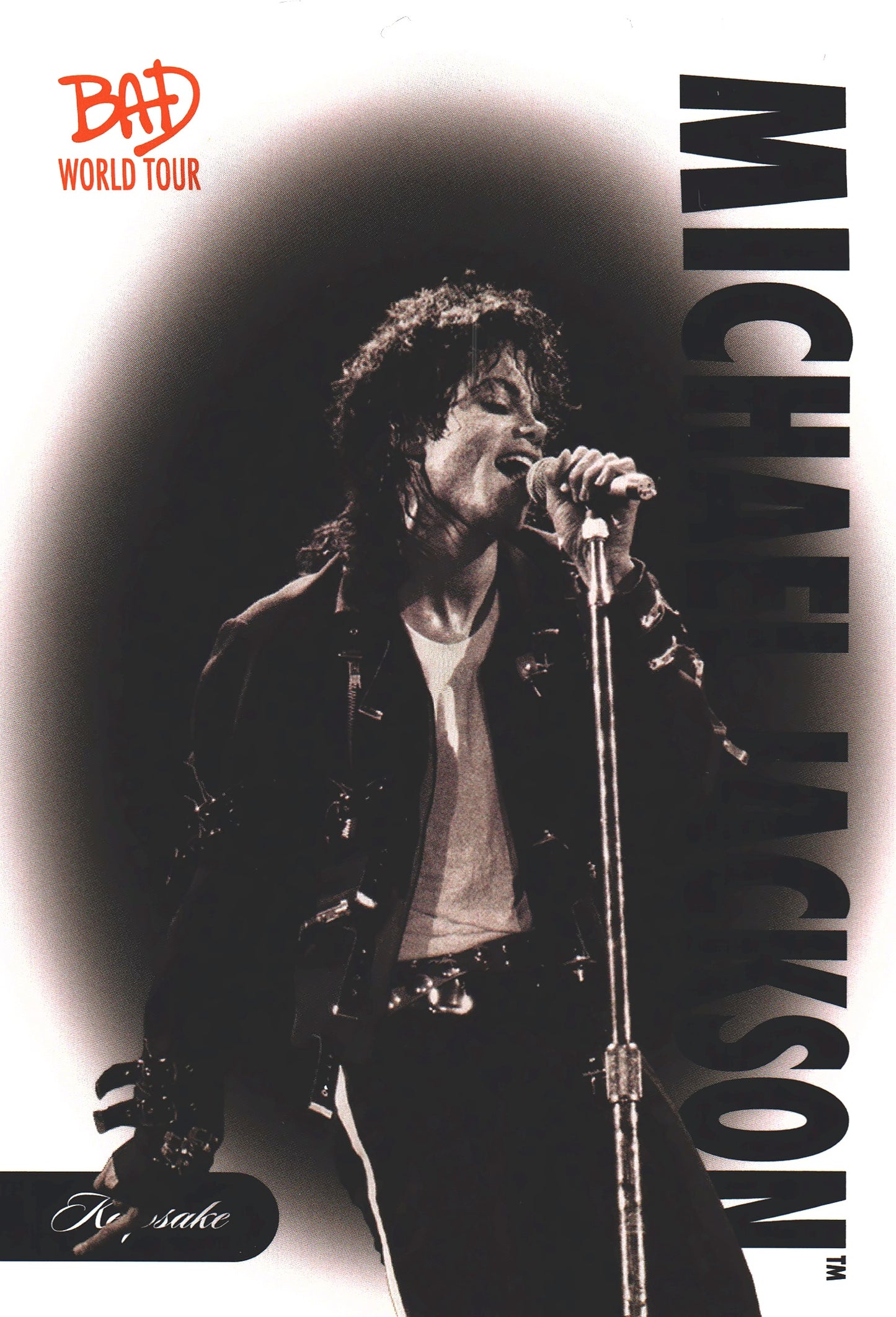 2026 Keepsake Michael Jackson Bad World Tour #3