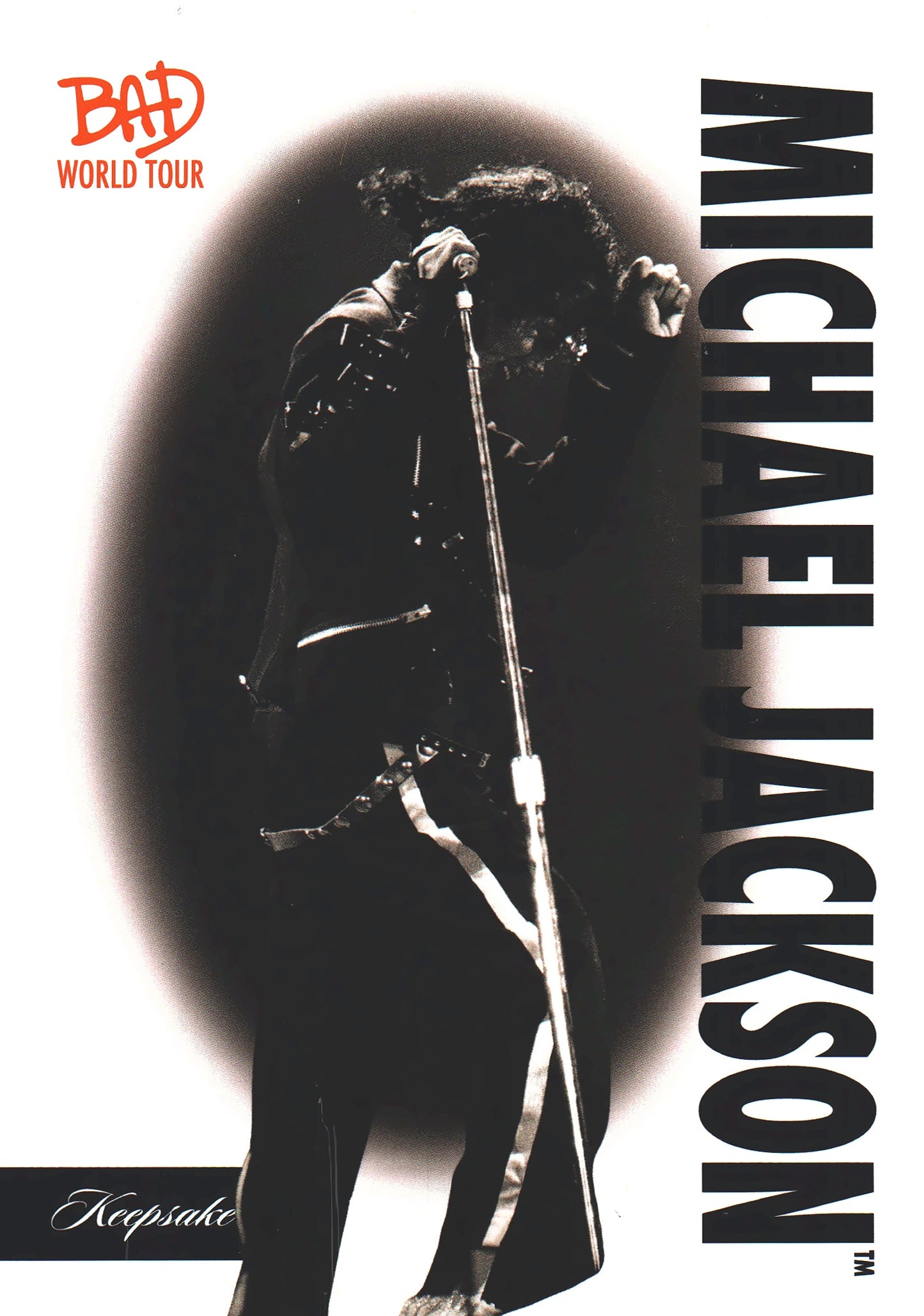 2026 Keepsake Michael Jackson Bad World Tour #4