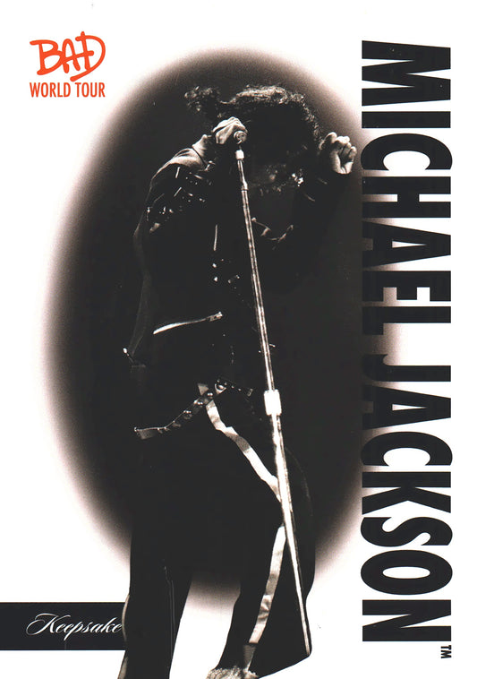 2026 Keepsake Michael Jackson Bad World Tour #4