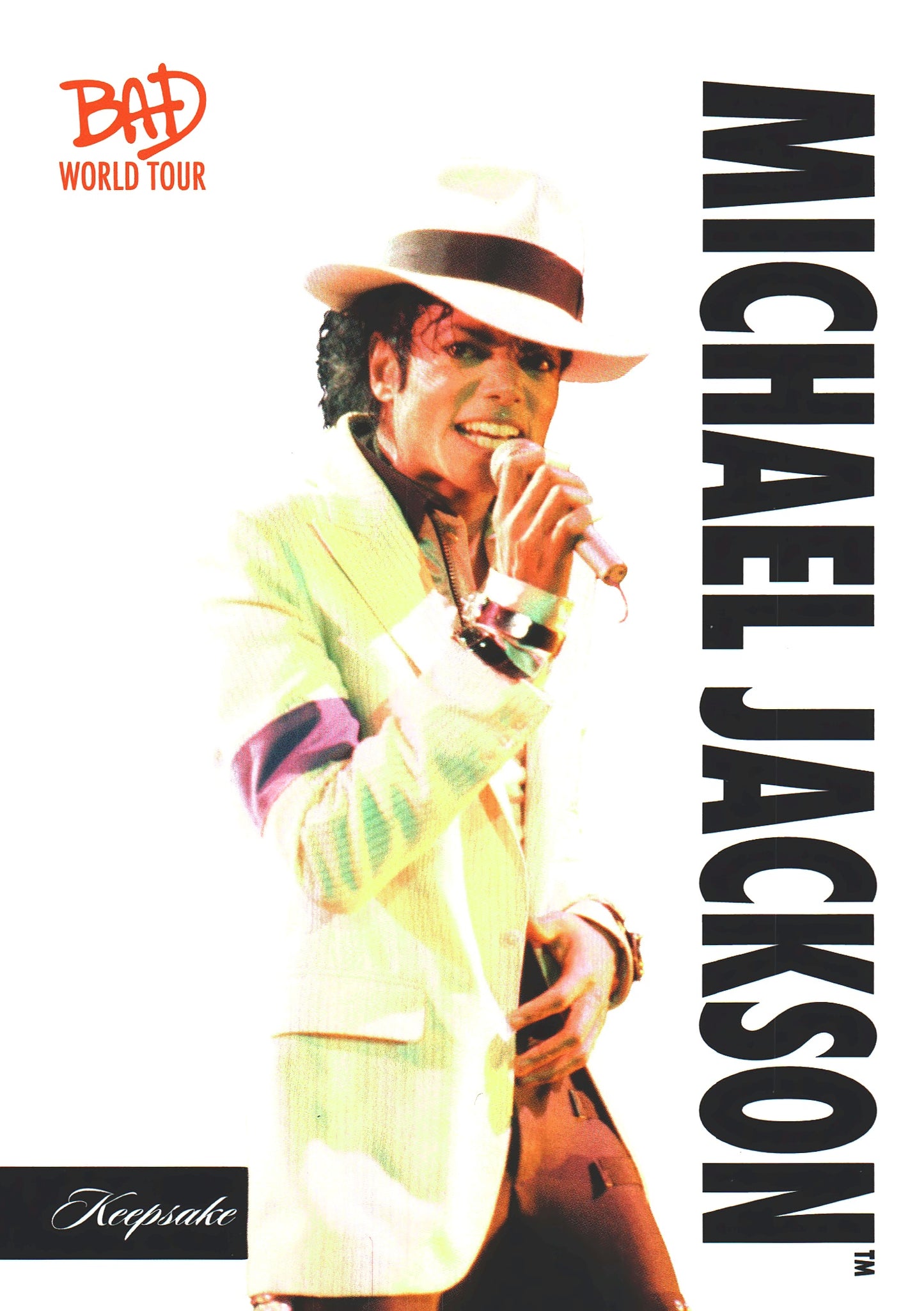 2026 Keepsake Michael Jackson Bad World Tour #14