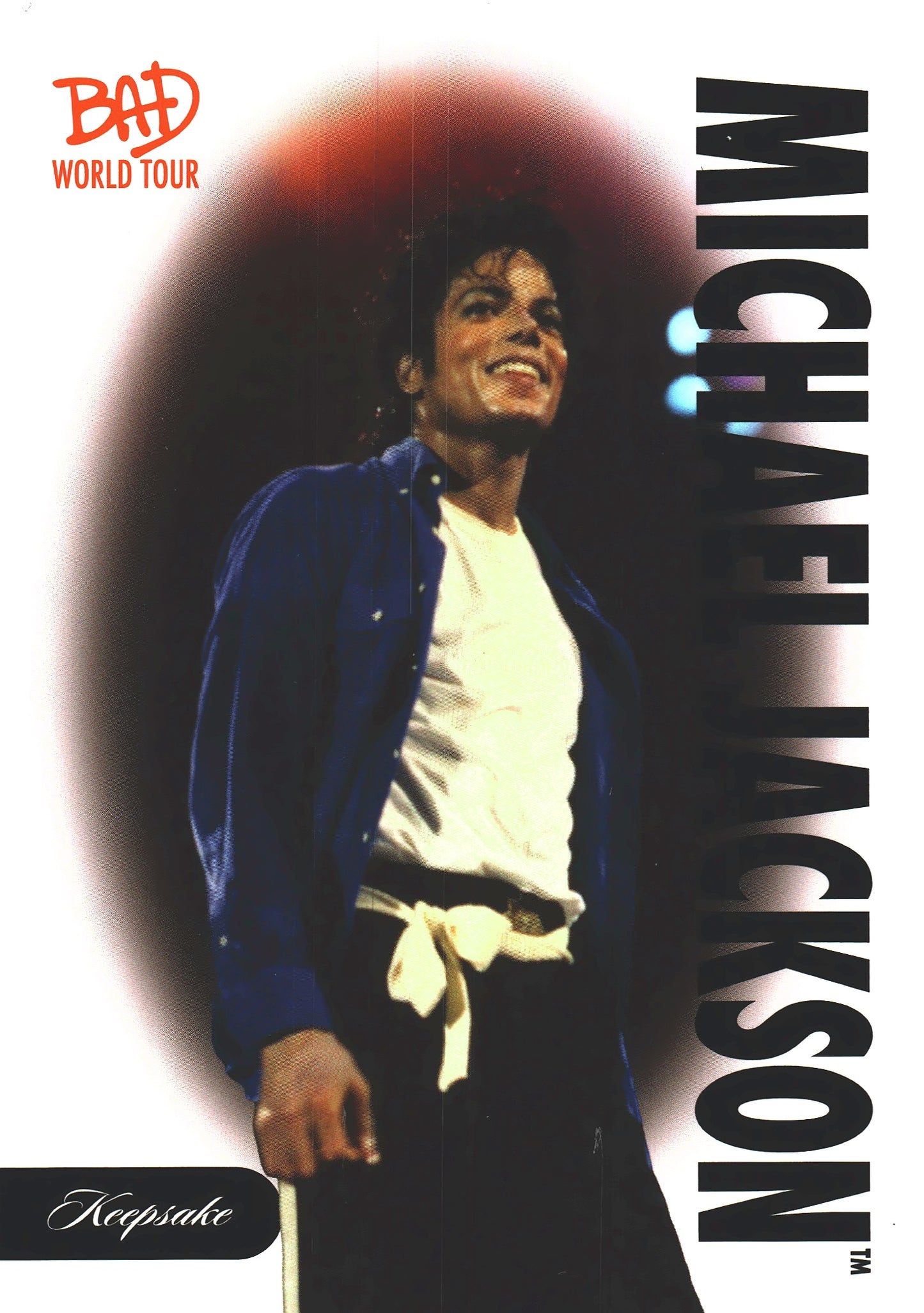 2026 Keepsake Michael Jackson Bad World Tour #17