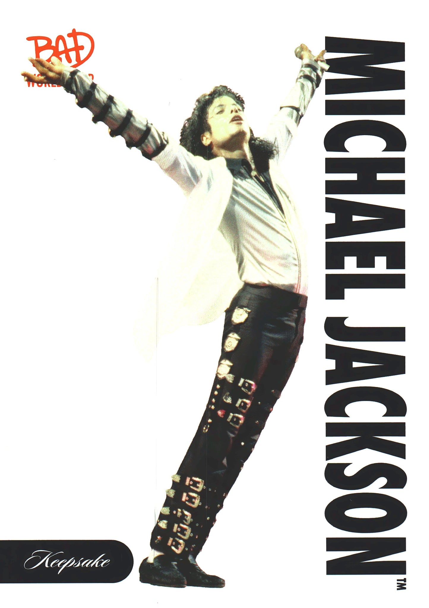 2026 Keepsake Michael Jackson Bad World Tour #22
