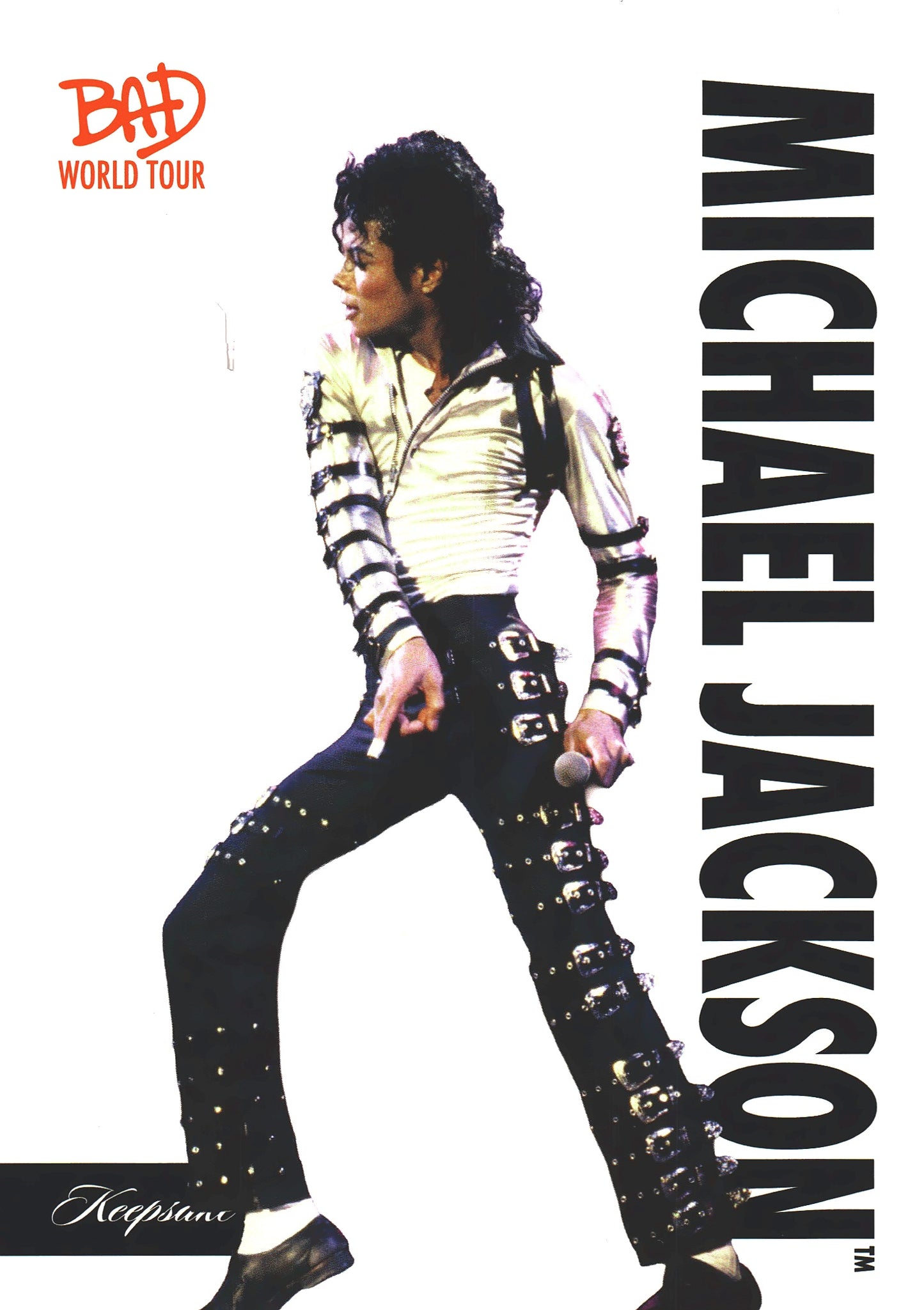 2026 Keepsake Michael Jackson Bad World Tour #23