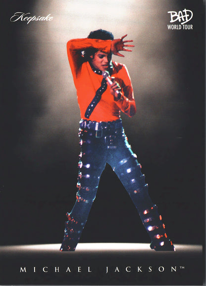 2026 Keepsake Michael Jackson Bad World Tour Spotlight #42