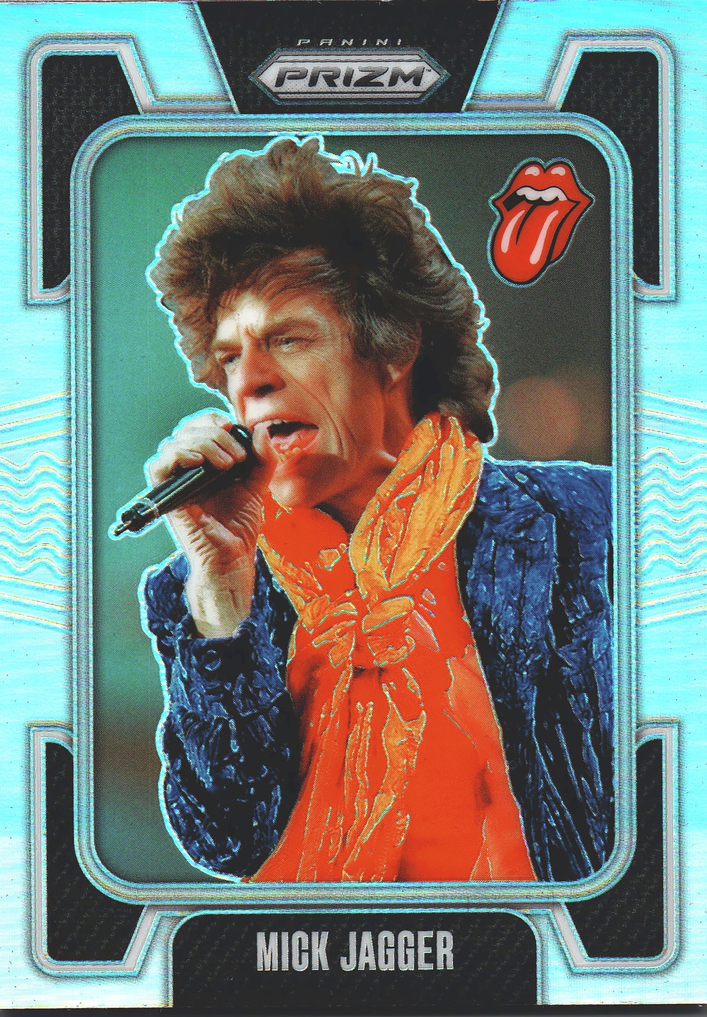 2025 Panini Prizm The Rolling Stones Silver Mick Jagger #52