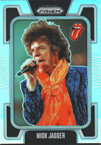 2025 Panini Prizm The Rolling Stones Silver Mick Jagger #52