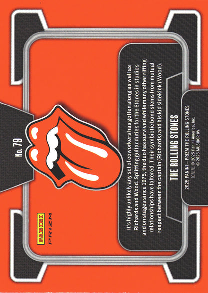2025 Panini Prizm The Rolling Stones Silver #79