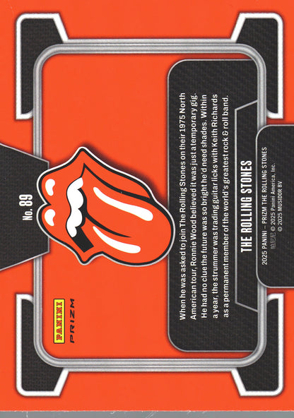 2025 Panini Prizm The Rolling Stones Silver #89