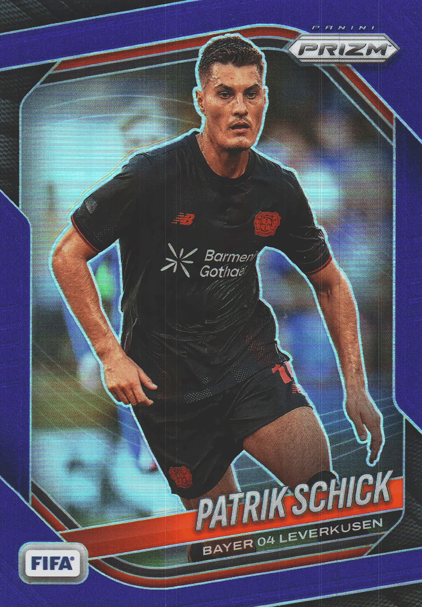 2025 Panini Prizm FIFA Blue /199 Patrik Schick #240 Bayer Leverkusen