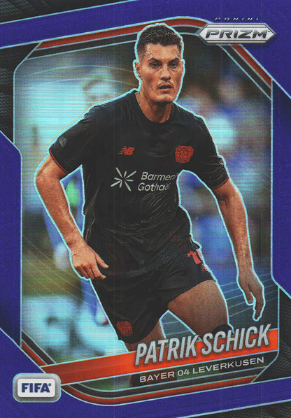 2025 Panini Prizm FIFA Blue /199 Patrik Schick #240 Bayer Leverkusen