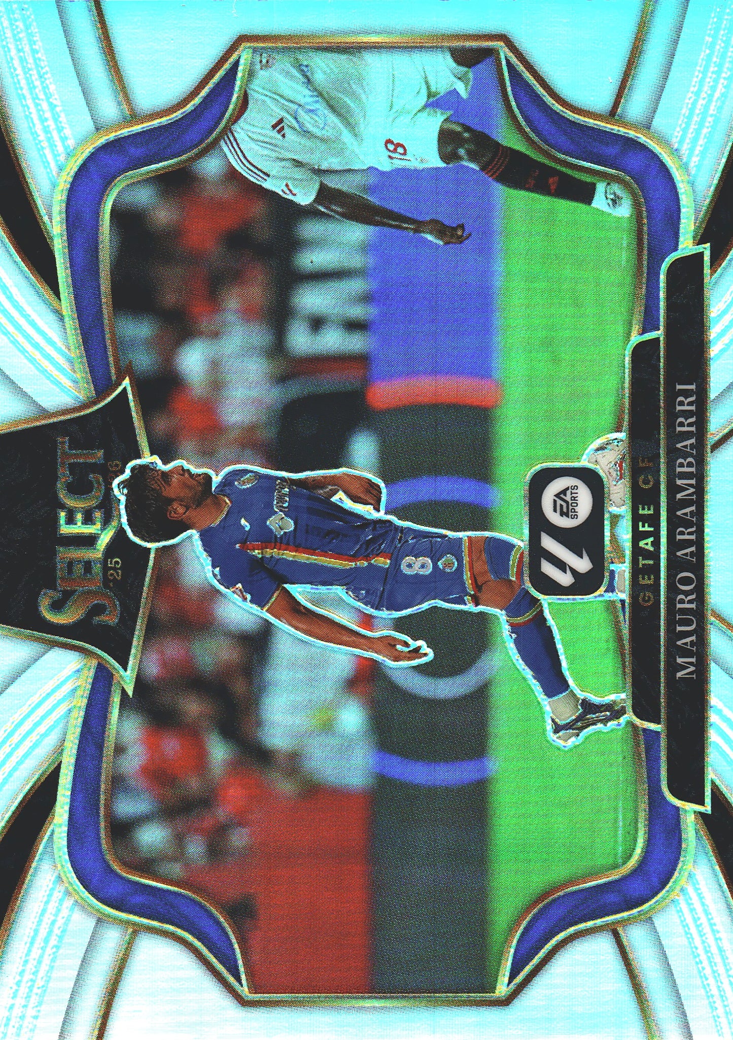 2025 Panini Select La Liga Field Level Silver Mauro Arambarri #249 Getafe CF