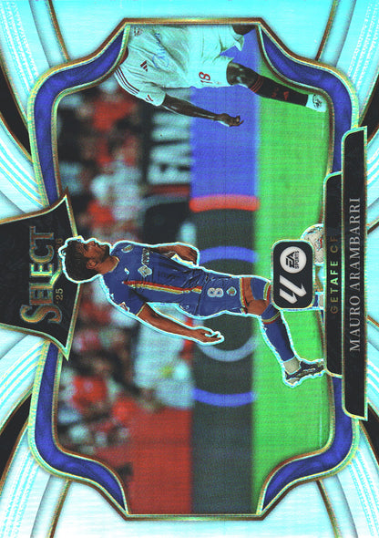 2025 Panini Select La Liga Field Level Silver Mauro Arambarri #249 Getafe CF