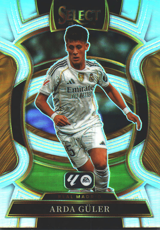 2025 Panini Select La Liga Arda Güler Silver #8 Real Madrid