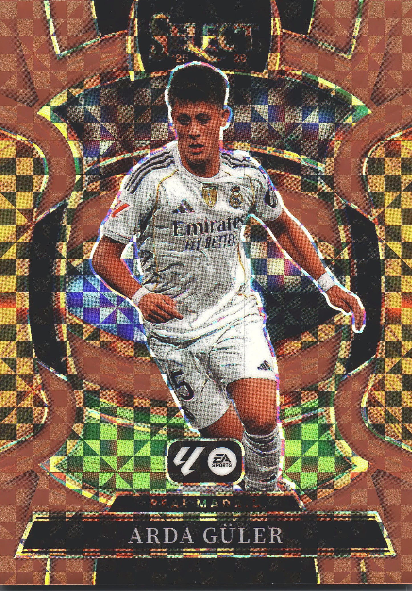 2025 Panini Select La Liga Arda Güler /99 #8 Real Madrid