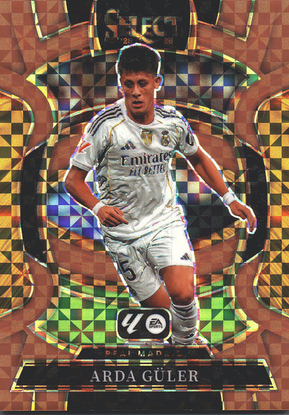 2025 Panini Select La Liga Arda Güler /99 #8 Real Madrid