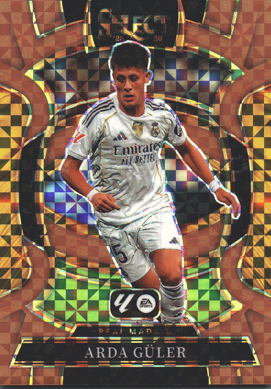 2025 Panini Select La Liga Arda Güler /99 #8 Real Madrid