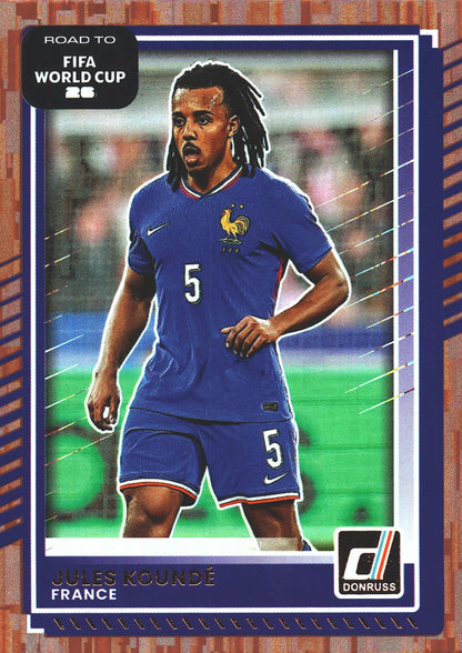 2025 Panini Donruss World Cup Bronze Jules Koundé #138 France