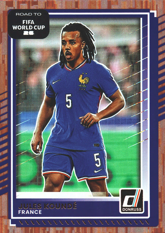 2025 Panini Donruss World Cup Bronze Jules Koundé #138 France