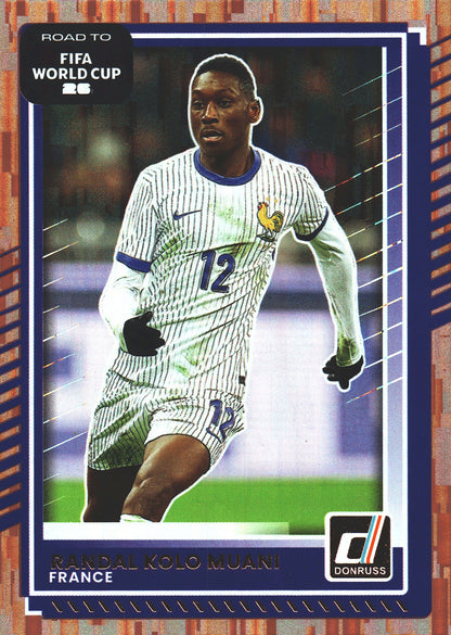 2025 Panini Donruss World Cup Bronze Randal Kolo Muani #146 France