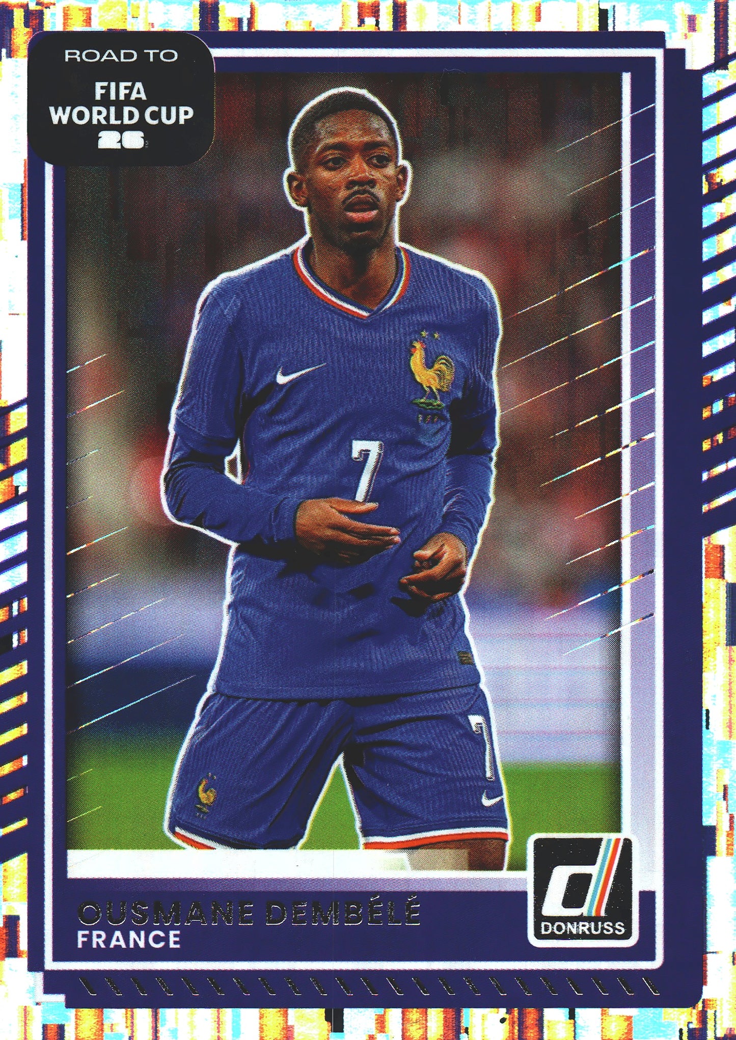 2025 Panini Donruss World Cup Silver Ousmane Dembélé #137 France