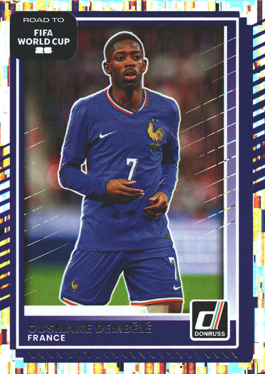 2025 Panini Donruss World Cup Silver Ousmane Dembélé #137 France