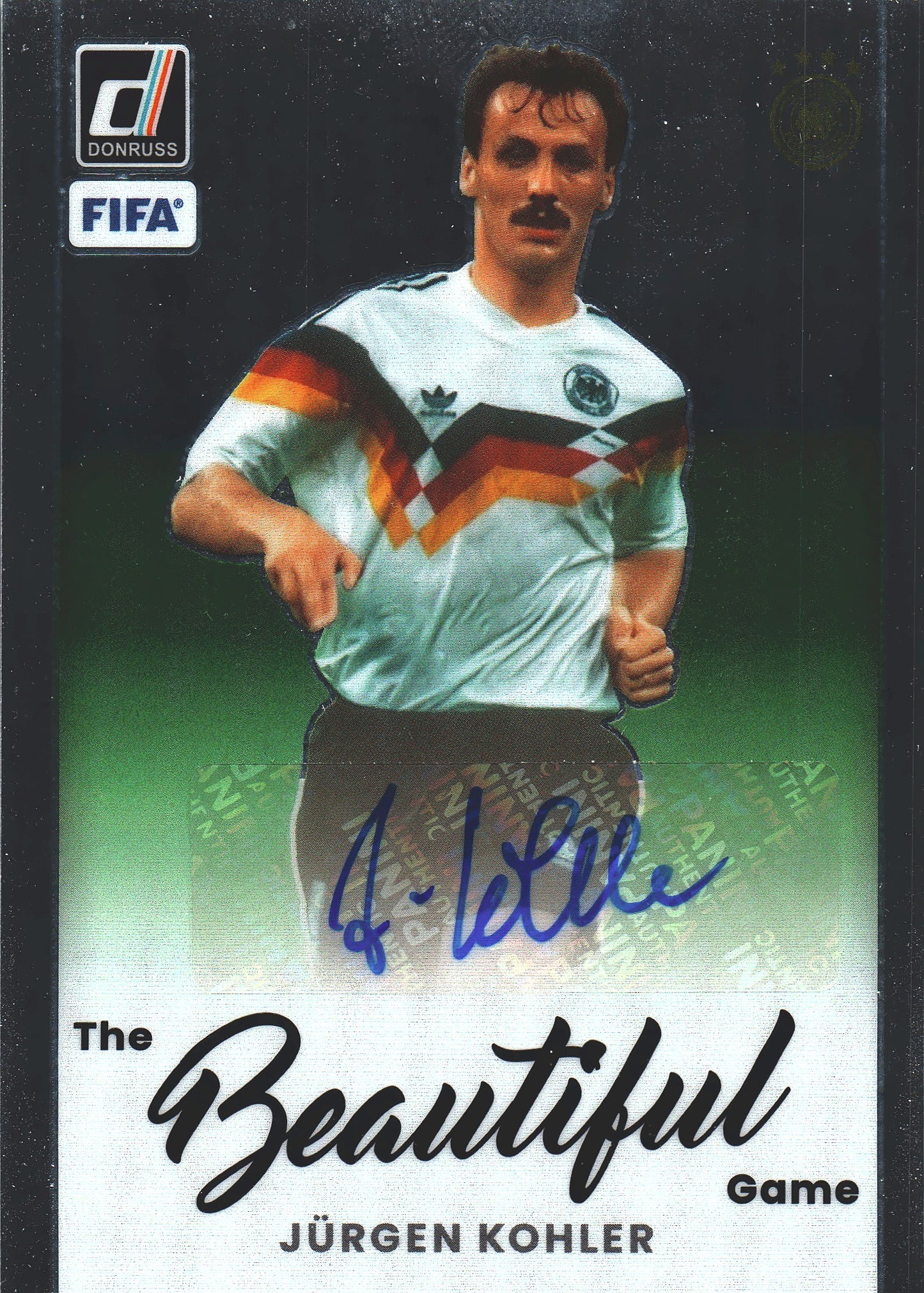 2022 Panini Donruss Auto Beautiful Game Jürgen Kohler #BA-JKR Germany
