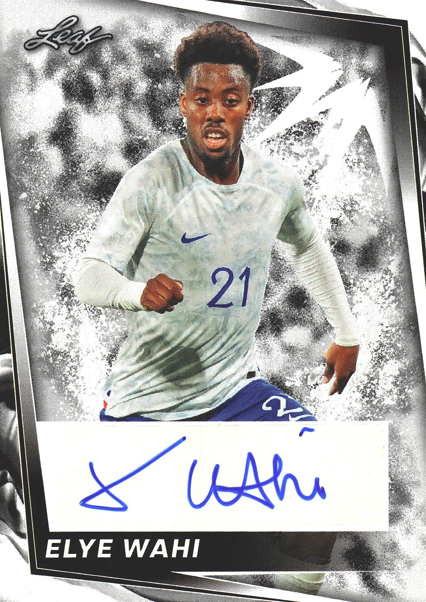 2024 Leaf Elye Wahi Autograph #BA-EWA France