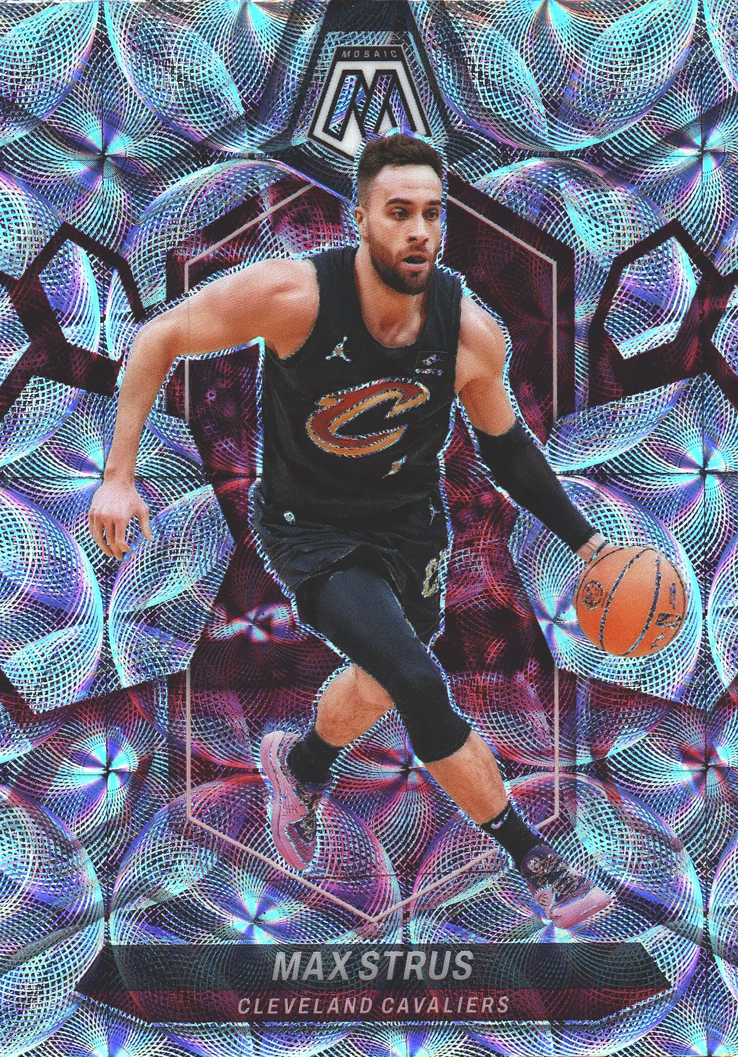 2023 Panini Mosaic Scope Max Strus #17 Cleveland Cavaliers