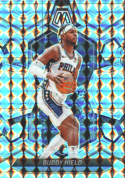 2023 Panini Mosaic Prizm Buddy Hield #84 Philadelphia 76ers