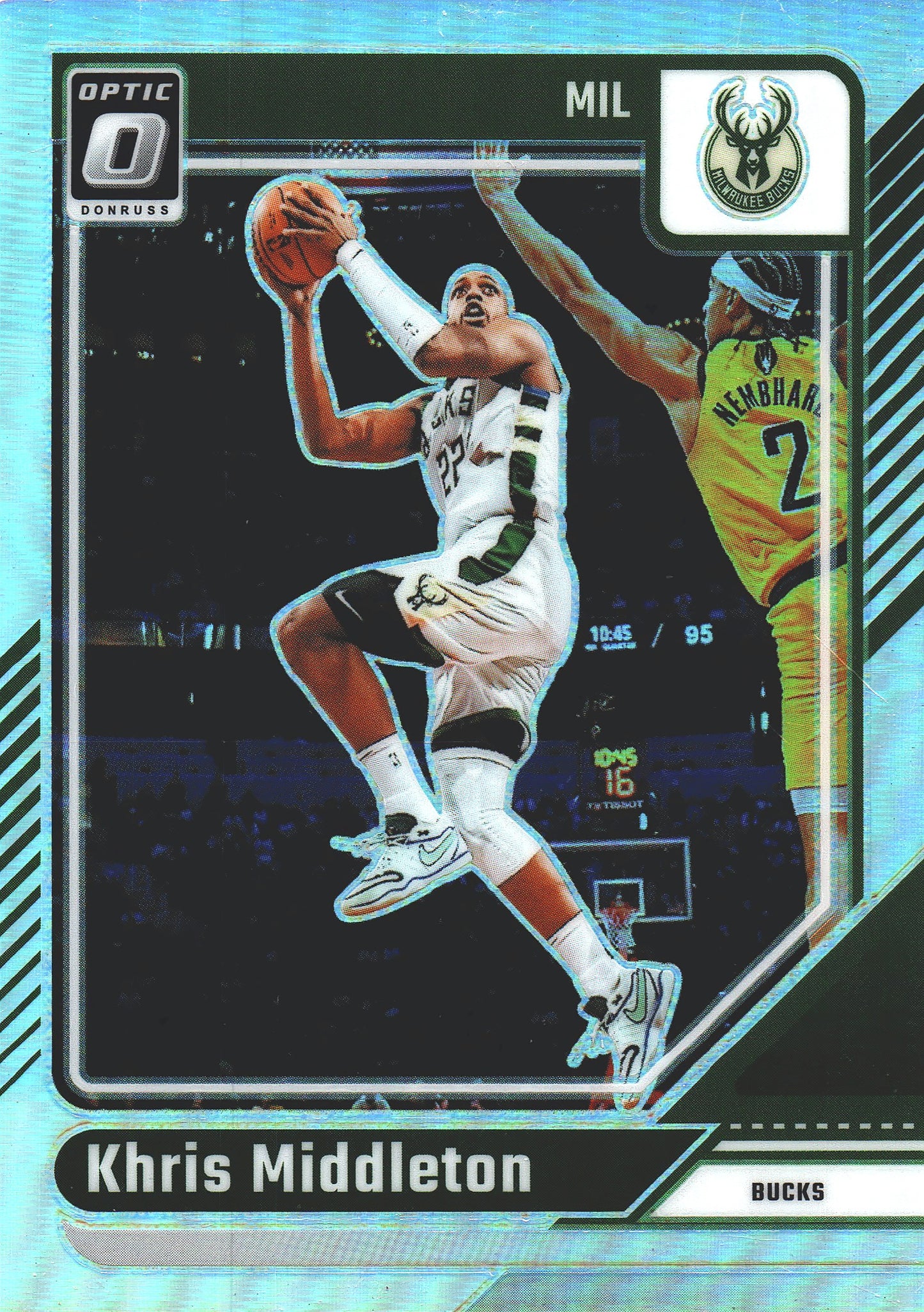 2024 Panini Donruss Optic Holo Khris Middleton #177 Milwaukee Bucks
