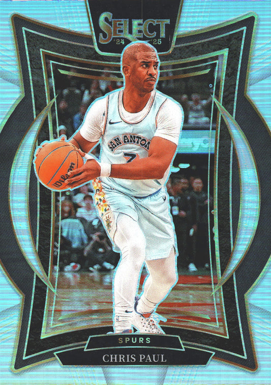 2024 Panini Select Silver Chris Paul #22 San Antonio Spurs