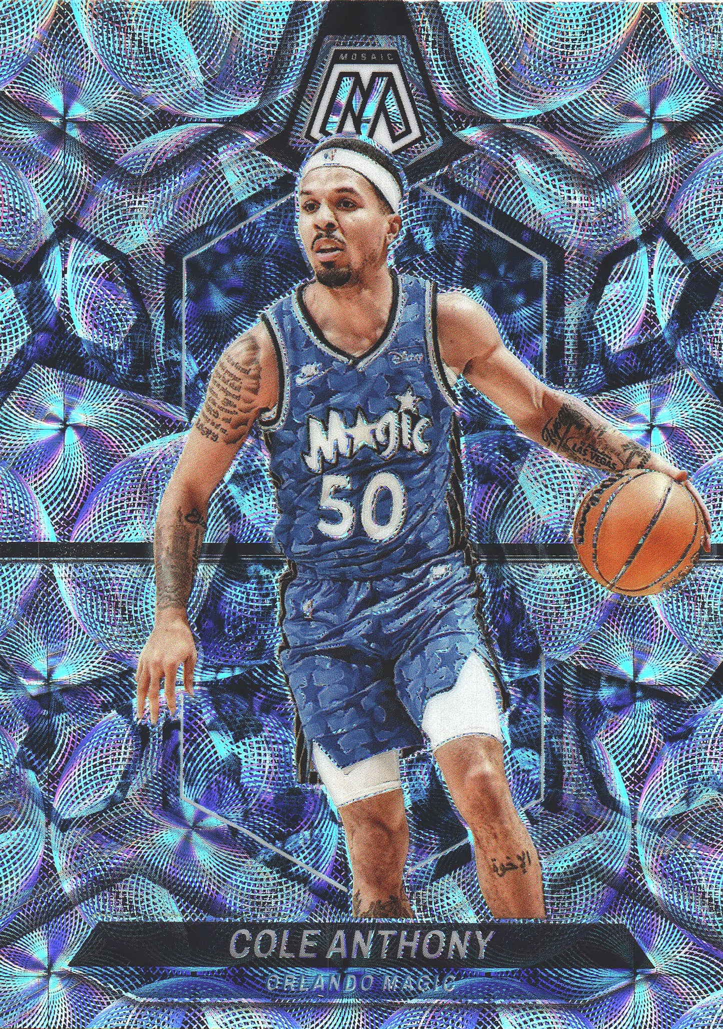 2023 Panini Mosaic Scope Cole Anthony #165 Orlando Magic