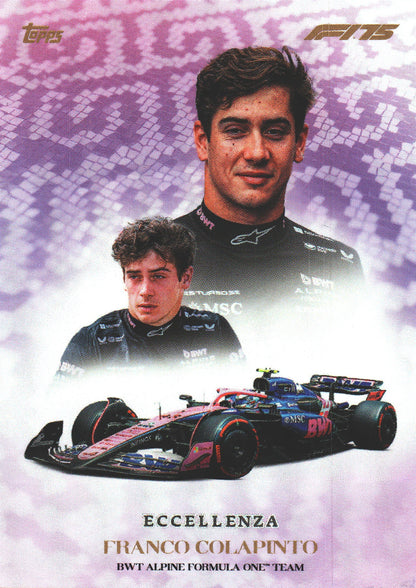 2025 Topps Eccellenza Formula 1 Trionfo Franco Colapinto Alpine F1